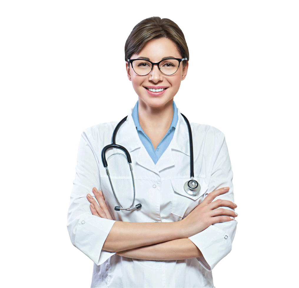 Image of smiling female nurse